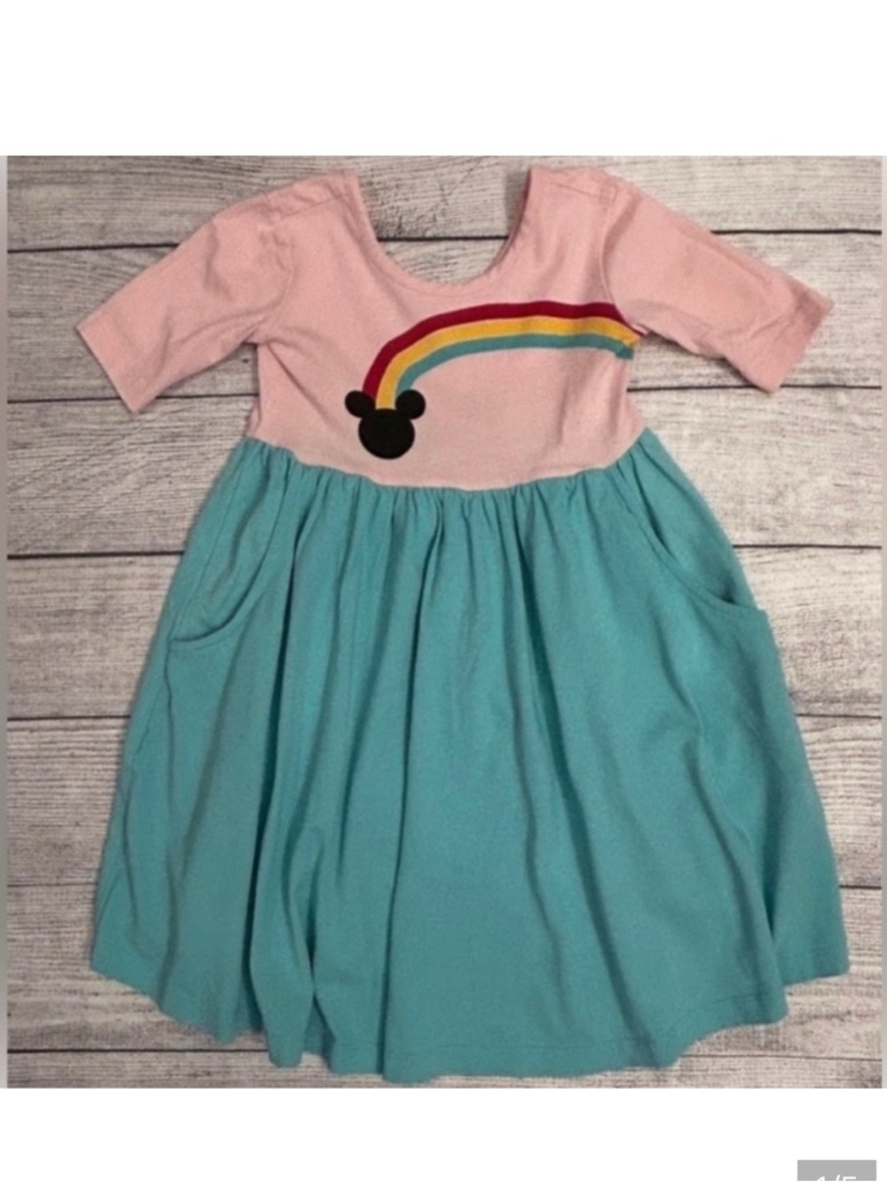 Hanna Andersson Disney dress size 4 girls